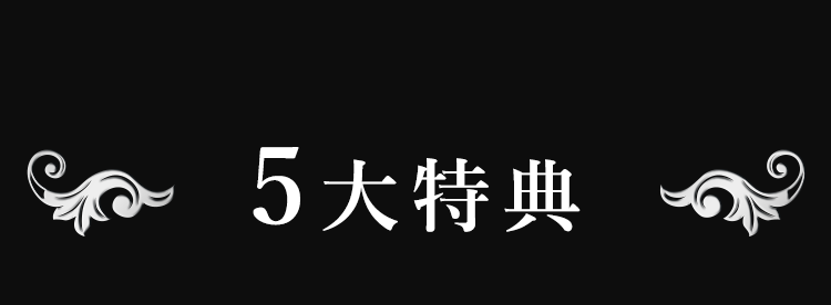 5大特典